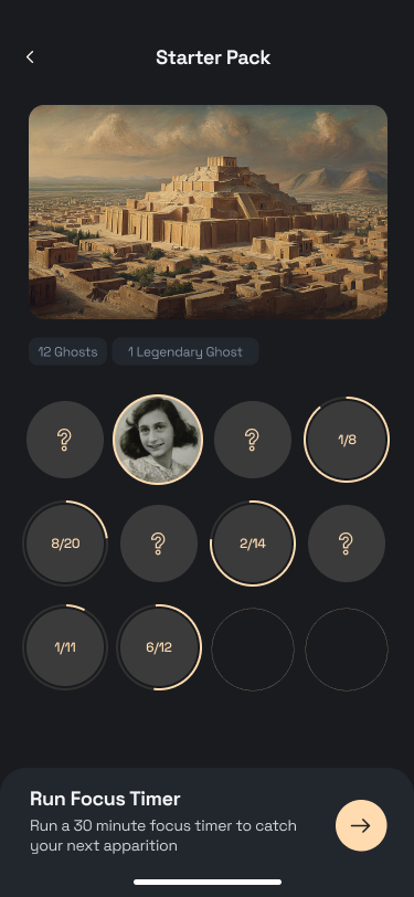 Select a Ghost